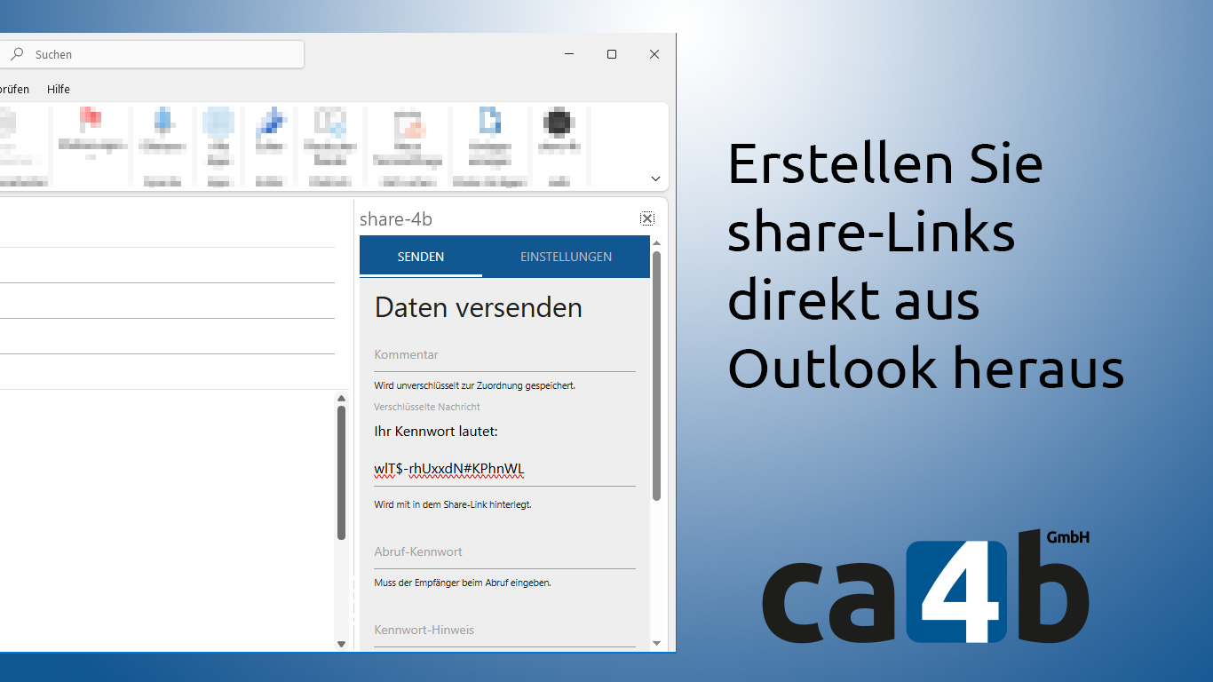 Ein Uploadformular, in welchem Daten Endkunden zur Verfügung gestellt werden können
